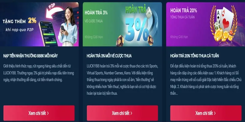 Hỗ trợ khách hàng 789p khuyến mãi